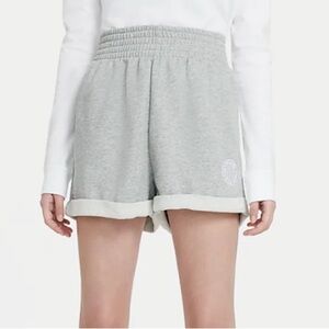 Nike Gray Athletic Shorts with Elastic Waistband